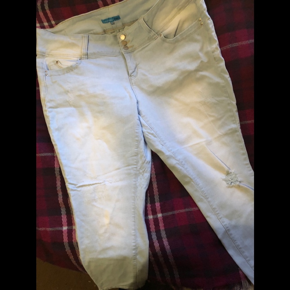 YMI crop jeans